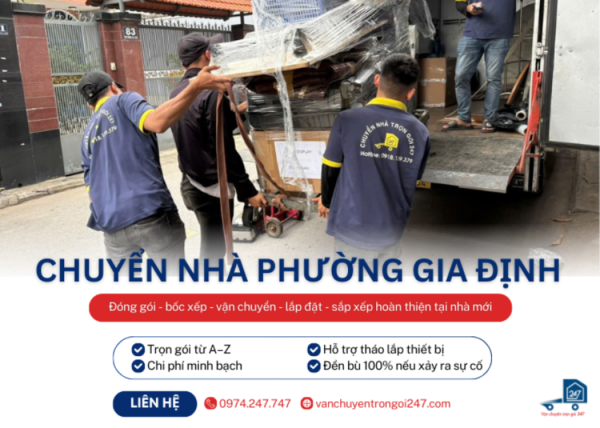 Chuyển nhà Phường Gia Định