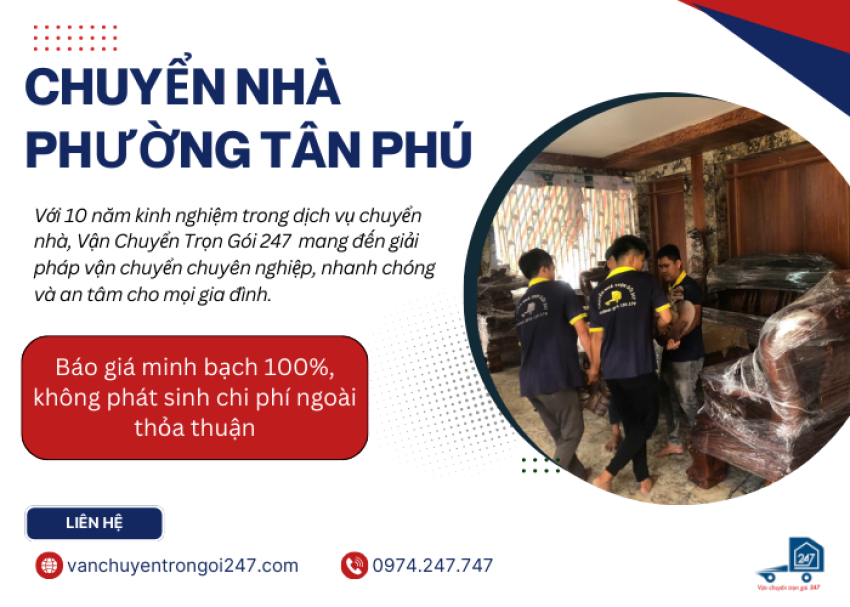 Chuyển nhà Phường Tân Phú
