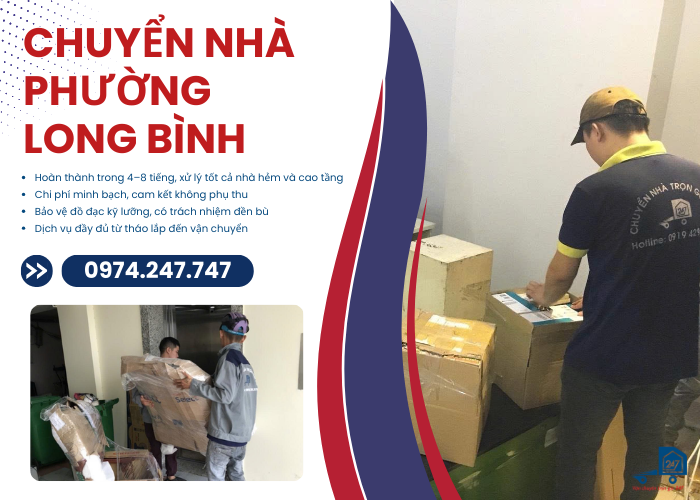 Chuyển nhà Phường Long Bình