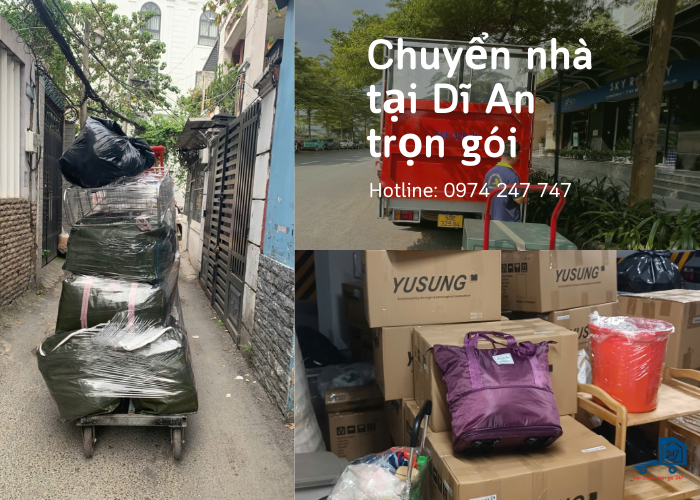Chuyển nhà tại Dĩ An trọn gói