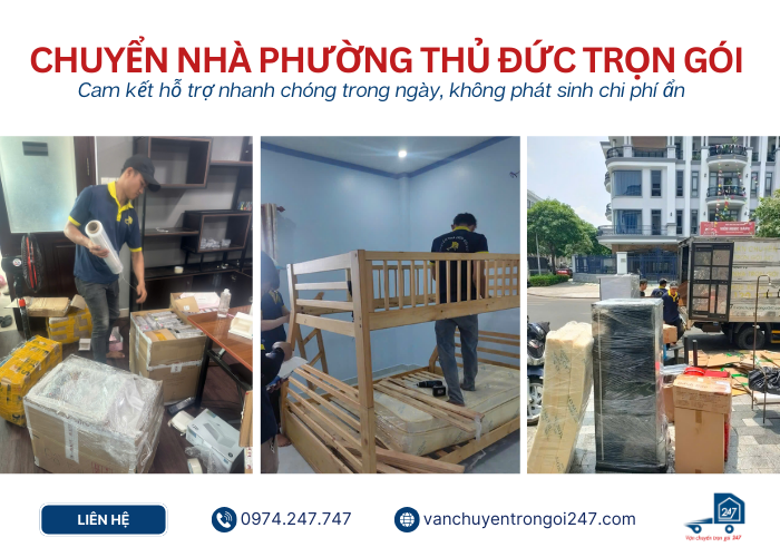 Chuyển nhà tại Phường Thủ Đức trọn gói