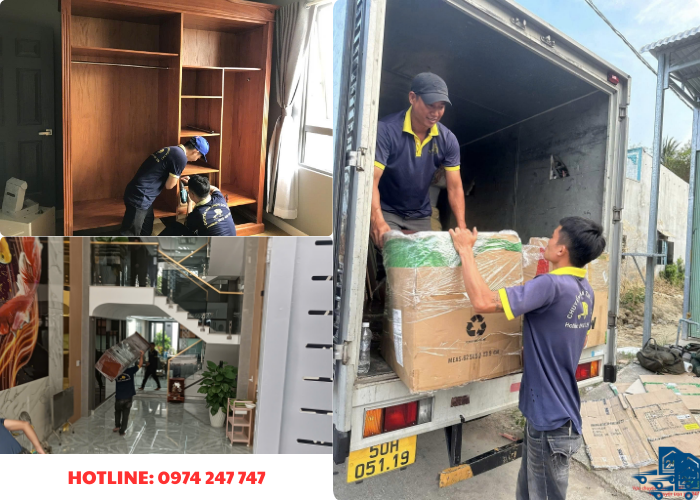 Chuyển nhà Phường Bình Thạnh trọn gói nhanh chóng
