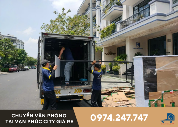 Chuyển văn phòng tại Vạn Phúc City giá rẻ