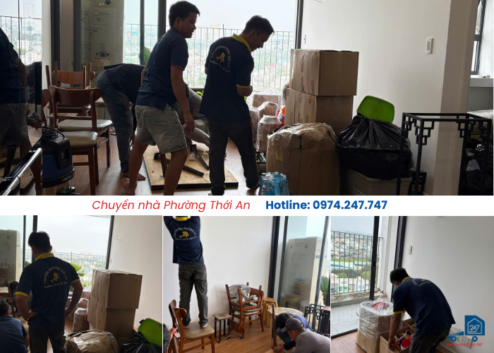 Dịch vụ chuyển nhà trọn gói tại Phường Thới An HCM
