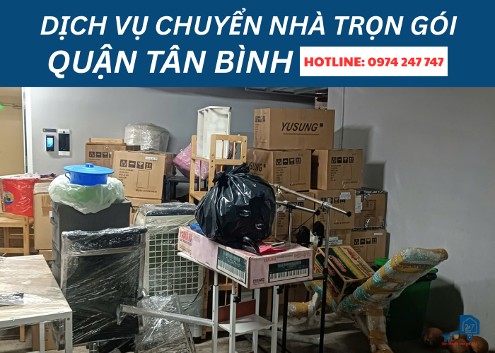 Dịch vụ chuyển nhà trọn gói tại Quận Tân Bình