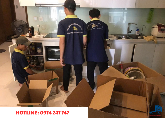 Dịch vụ chuyển nhà trọn gói tại Vinhomes Central Park nhanh chóng