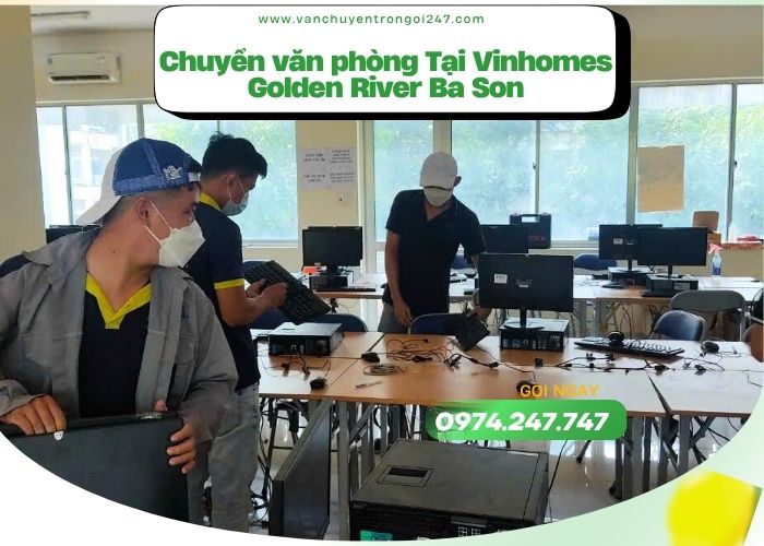 Dịch vụ vận chuyển văn phòng tại Golden River Ba Son