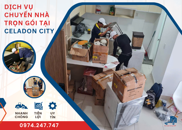 Chuyển nhà tại Celadon City trọn gói giá rẻ