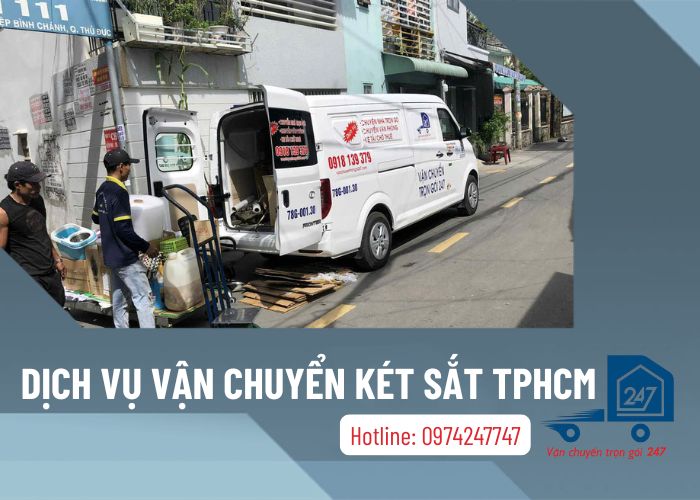 Dịch vụ vận chuyển két sắt tại TPHCM trọn gói