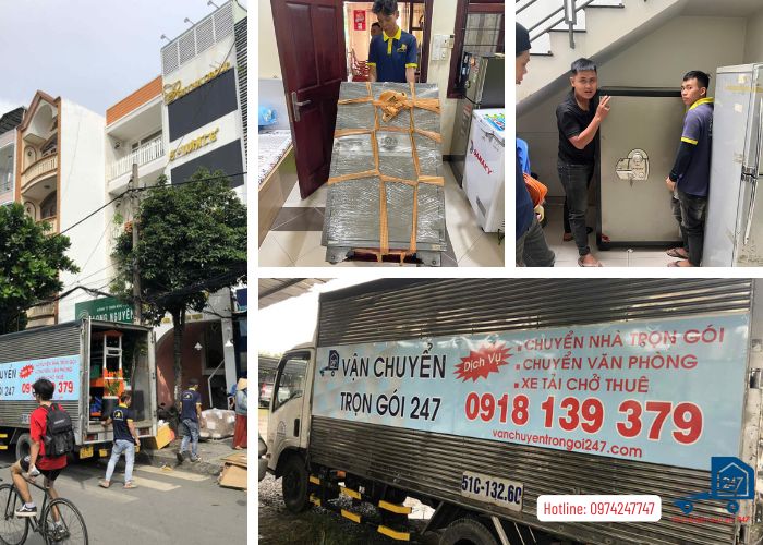 Vận Chuyển Trọn Gói 247 có quy trình chuyển két sắt an toàn
