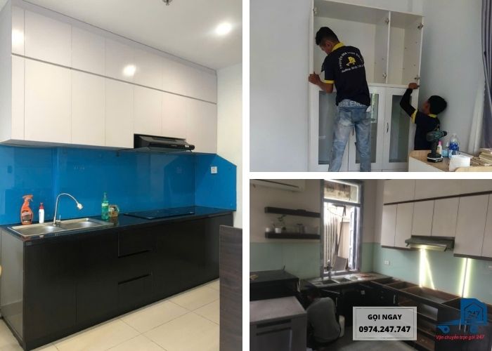 Dịch vụ tháo lắp và vận chuyển tủ bếp tại TP.HCM báo giá chính xác - Vận Chuyển Trọn Gói 247